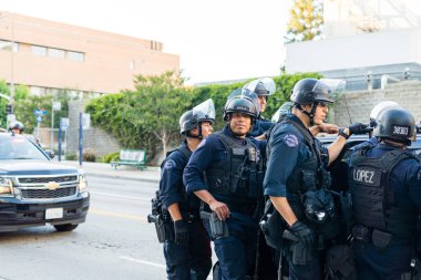 Roe, Wade 'e karşı. Los Angeles şehir merkezinde protesto. Yüksek kalite fotoğraf