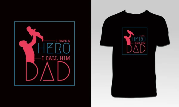 Babalar Günü Tişört Tasarımı 