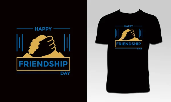 Friendship Forever Shirt Ontwerp — Stockvector