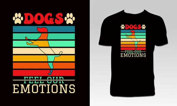 Koszulka Dog Lover Projekt — Wektor stockowy