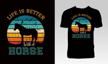 At Tişörtü Tasarımı 