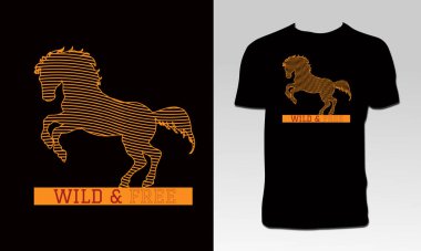 At Tişörtü Tasarımı 