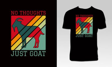 Keçi Tişörtü Tasarımı 