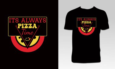 Pizza Aşığı Tişört Tasarımı 