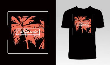 California T-Shirt Tasarımı 
