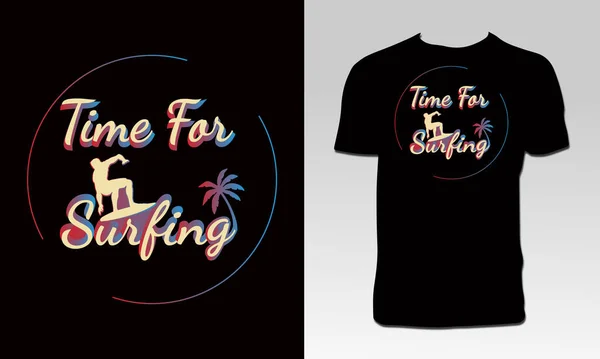 Yaz Sörfü Macera Tişörtü Tasarımı