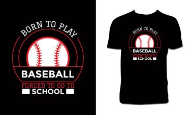Beyzbol Tee Shirt Tasarımı 