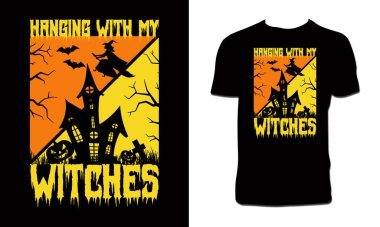 Cadılar Bayramı Tişört ve Giysi Tasarımı 