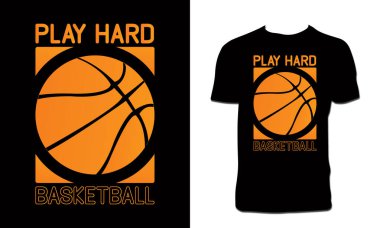Basketball Vector T Shirt Design 