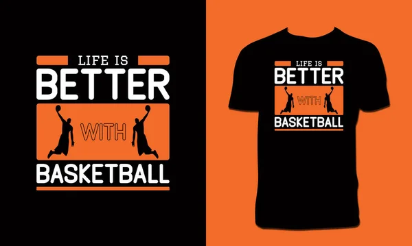 Basketball Vector T Shirt Design 