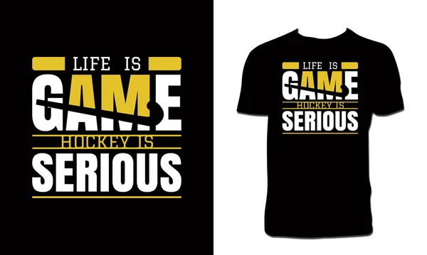 Hokey Grafik Tişört Tasarımı ve Vektör İmajı 