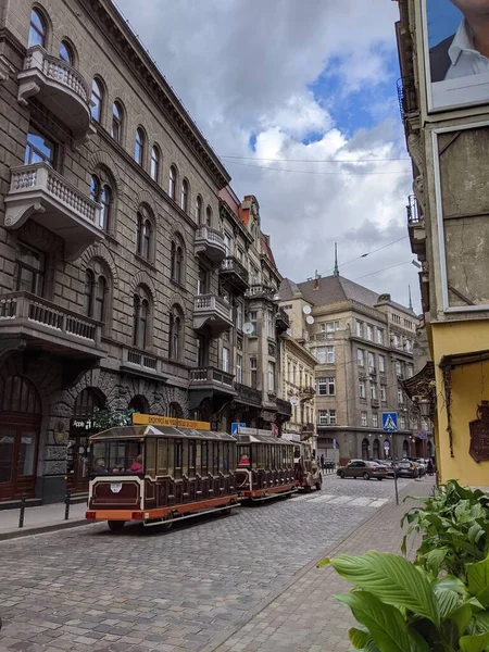Άποψη Της Πόλης Του Iviv Στην Ουκρανία — Φωτογραφία Αρχείου