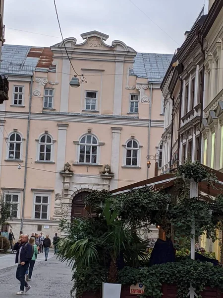 Staden Lviv Ukraina — Stockfoto
