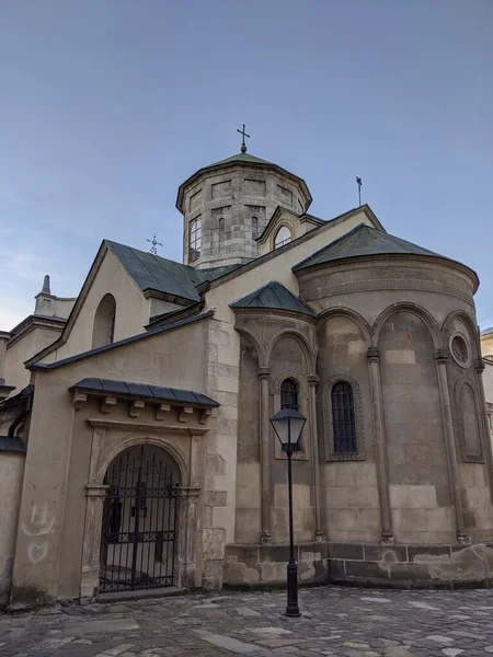 Kerk Van Veronderstelling Van Heilige Drie Eenheid Stad Van Oude — Stockfoto