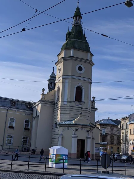 Kerk Van Stad Van Oude Stad — Stockfoto