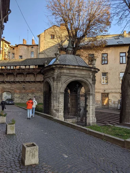 Θέα Της Πόλης Lviv — Φωτογραφία Αρχείου