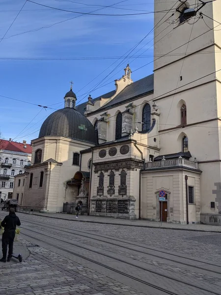 Uitzicht Stad Lviv — Stockfoto