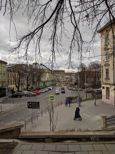 Θέα Της Πόλης Lviv — Φωτογραφία Αρχείου