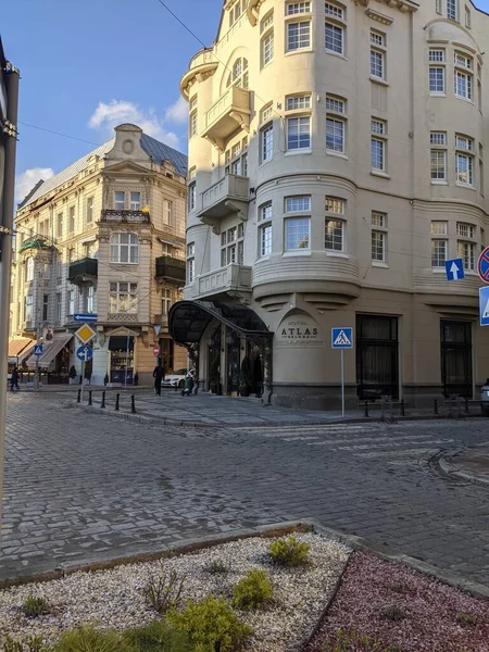 Ukrayna Daki Eski Şehir Lviv — Stok fotoğraf