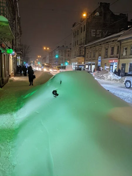 Blick Auf Die Stadt Lwiw Der Ukraine — Stockfoto