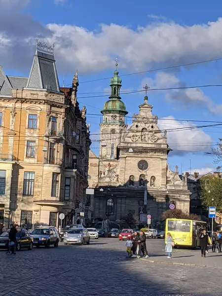 Ville Lviv Ukraine — Photo