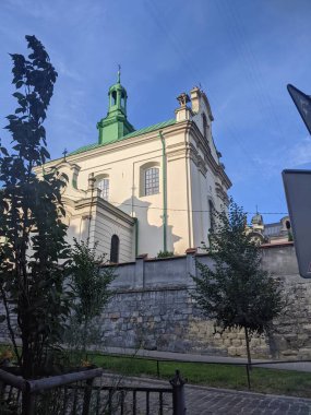 Ukrayna 'daki Lviv şehrinin manzarası