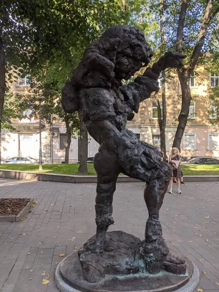 Die Statue Lemberg Der Ukraine — Stockfoto