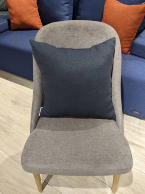 konforlu koltuk beyaz arka plan, üst görünüm