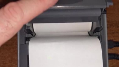 prtnter printing on the paper