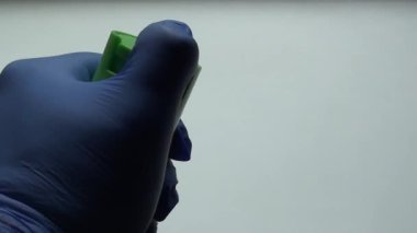 Doktor ve hemşire, tıbbi prosedürler.