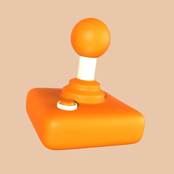 Stylized Old School Joystick Illustration — Stock Photo, Image