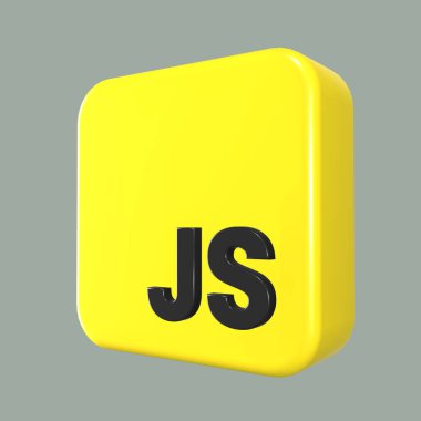 Biçimlendirilmiş 3B Javascript Simge Kenar Görünümü