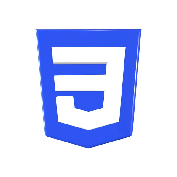 Stylized Css Icon Design — ストック写真