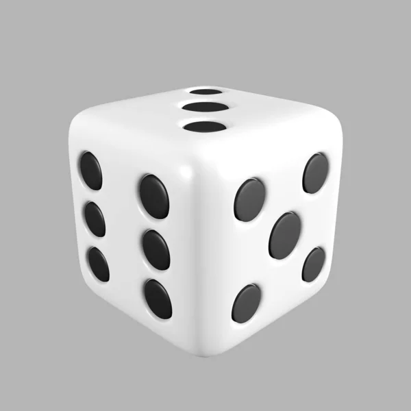 Dice Illustration Top View — Stockfoto