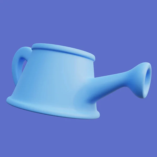 Gestileerde Watering Can Illustratie — Stockfoto