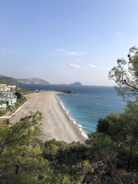 Akdeniz Deki Deniz Manzarası — Stok fotoğraf