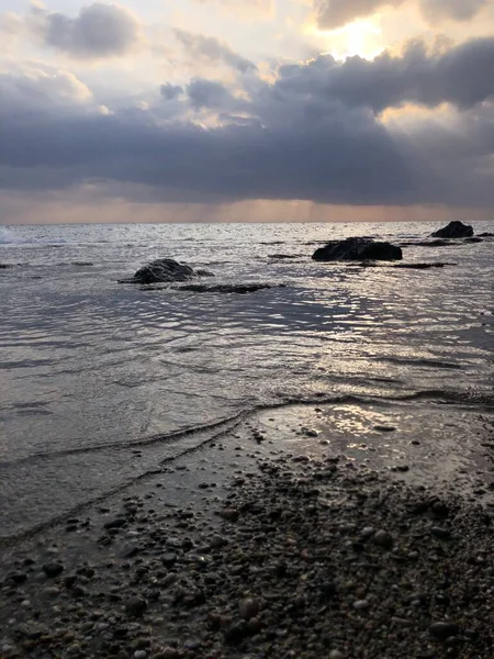 Coast Sea Sunset — Stock Photo, Image