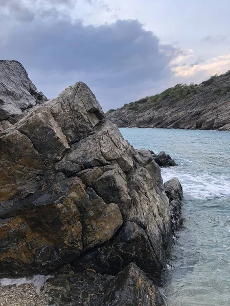 Côte Rocheuse Mer Méditerranée — Photo