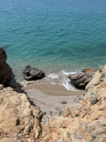 Meeresküste Felsen Steine — Stockfoto