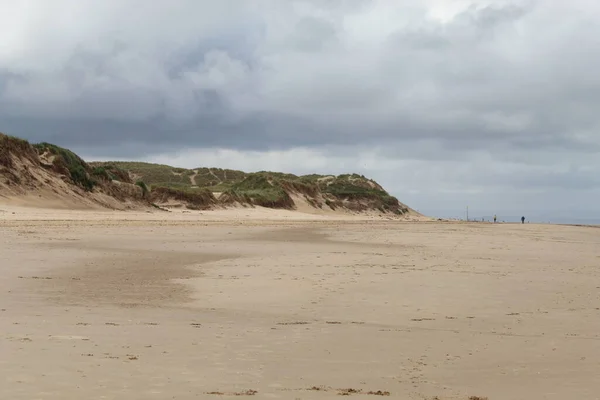 Krásná Krajina Záběr Slavných Písečných Dun Crosby Beach Formy Liverpool — Stock fotografie