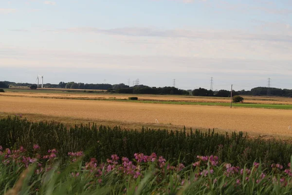 Beautiful Landscape Shot Countryside Taken Lydiate North West England Calm — Foto Stock