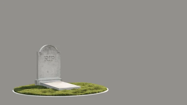 Picture Tombstone Lawn — Stockfoto