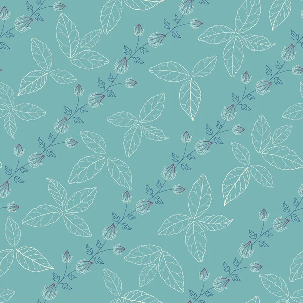 Toz mavisi çizgiler çiçek desenli bir arkaplan bırakır. Her şey için harika.