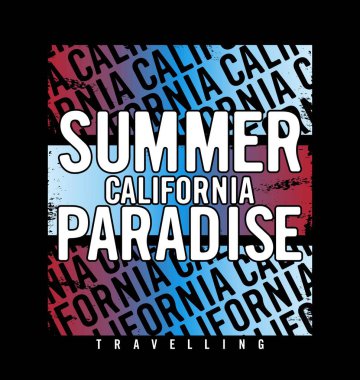 YAZ PARADISE tasarım tipografi, vektör tasarım metin illüstrasyonu, işaret, t gömlek grafikleri, yazdırma.