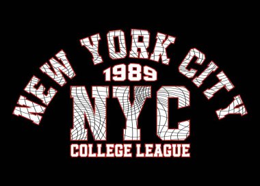 New York Şehri tasarım tipografisi, Grunge arkaplan vektör tasarımı metin tasarımı illüstrasyonu, imza, t-shirt grafikleri, yazdırma.