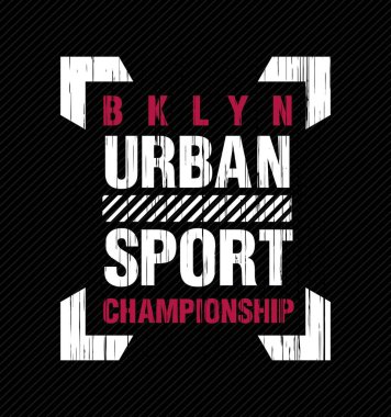 BROOKLYN kentsel spor tasarımı tipografi, vektör tasarımı metin illüstrasyonu, poster, afiş, el ilanı, kartpostal, imza, t-shirt grafikleri, yazdırma vs.