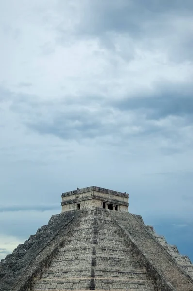 Chichen Itza Daki Kukulkan Tapınağı Yucatan Meksika Latin Amerika Daki — Stok fotoğraf