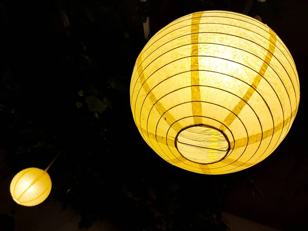 Lanterna Cinese Lampada Appesa Mano Decorazione — Foto Stock