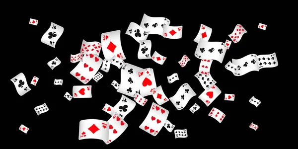 Casino Banners Template Advertising Parties Events Vegas Concept Winning Gambling — Stock Vector