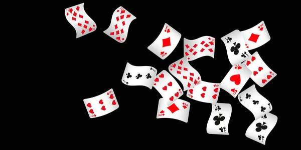 Casino Banners Template Advertising Parties Events Vegas Concept Winning Gambling — Archivo Imágenes Vectoriales